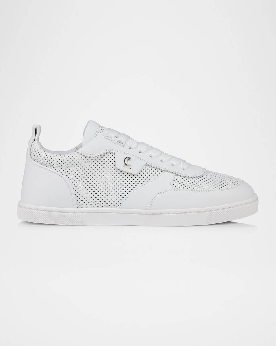 Tutti Rui Donna Perforated Red Sole Sneakers